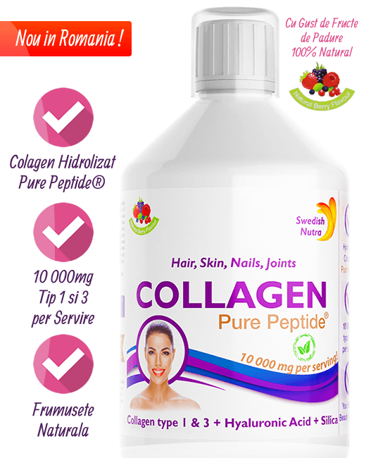 Colagen PurePeptide cu 10000mg sub forma Lichida - Aroma de Fructe de Padure.fw