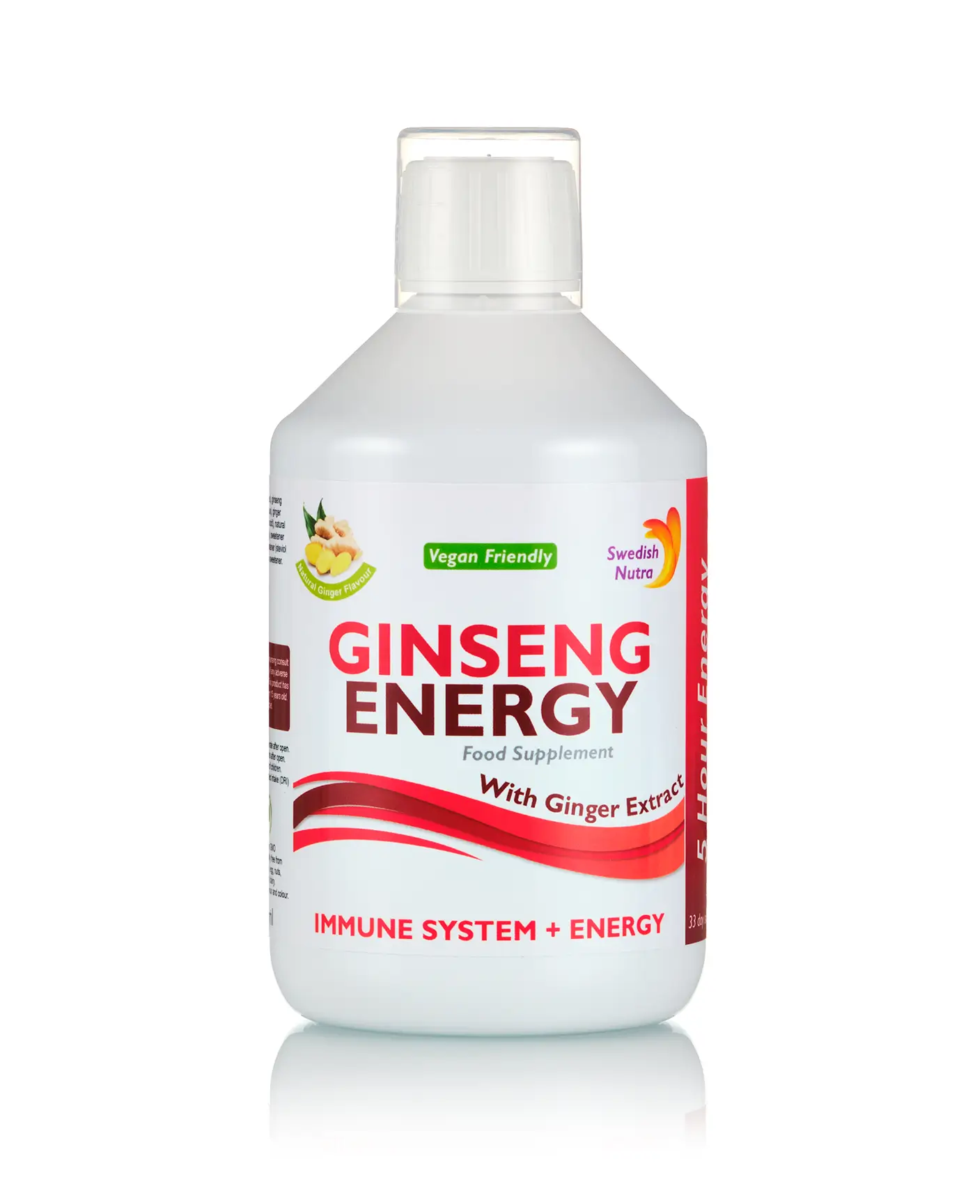 Ginseng Energy 2000Mg Lichid - pentru intarirea Sistemul de Aparare a Organismului