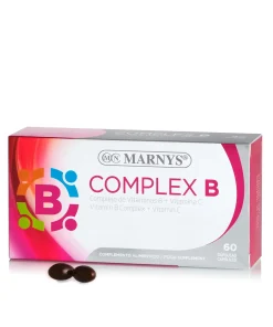 COMPLEX B cu 10 Vitamine (B1, B2, B3, B5, B6, B7, B9, B12 + Vitamina C + Vitamina E) pentru Energie, Imunitate, Digestie și Sistem Cardiovascular – 60 Gelule
