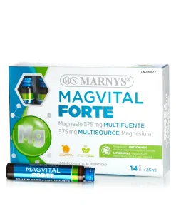 MAGVITAL FORTE – 375 Mg Magneziu Lipozomal din 3 Surse – 14 Fiole – Produs Vegan