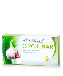 CIRCULMAR - Ulei de Usturoi 1200 mg pentru sanatatea inimii si a vaselor de sange – Produs bio – Cutie cu 60 gelule