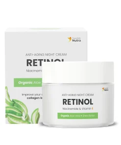 Crema de noapte cu Retinol si Niacinamide pentru fata - Swedish Nutra