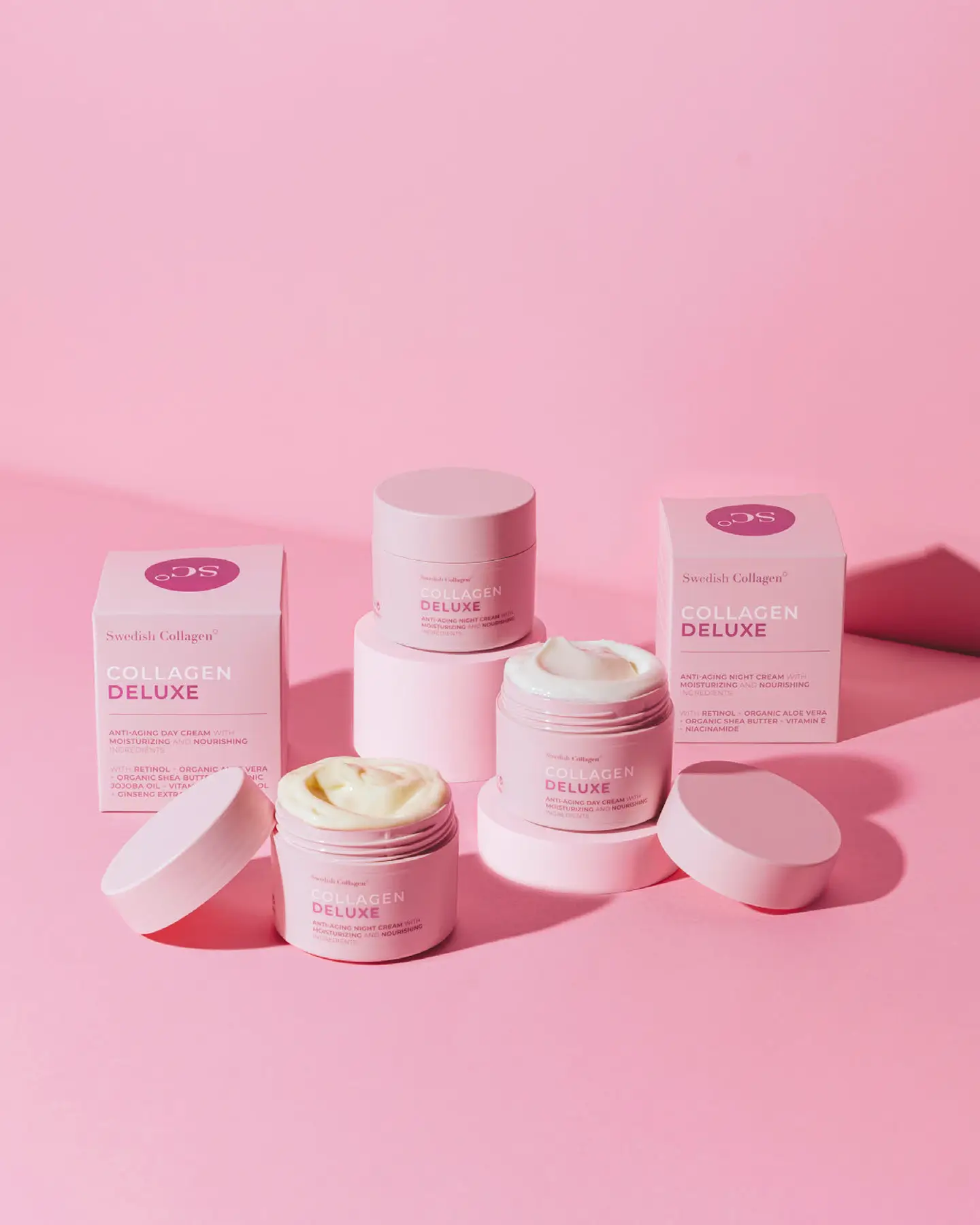 Pachet RETINOL DAY & NIGHT cu Crema de Zi si Crema de Noapte