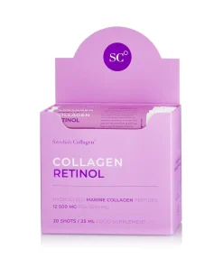 Colagen Retinol - Colagen Marin Hidrolizat Lichid Tip 1 si 3, Pentru Frumusete, Sanatate si Sistem Imunitar