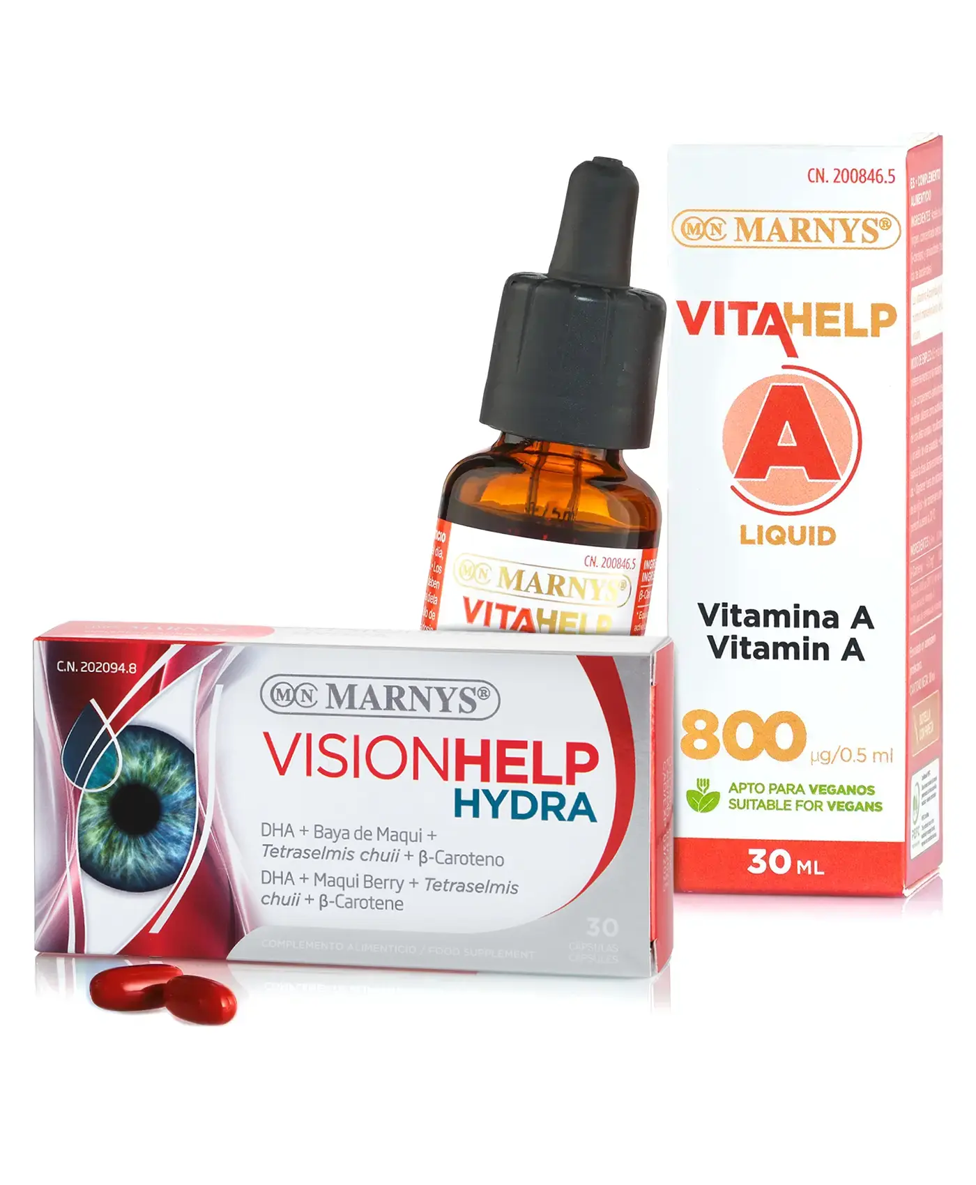 Pachet Visionhelp Hydra, Vitamina A Lichida – Suport pentru Sanatatea Ochilor si Îmbunătățirea Vederii