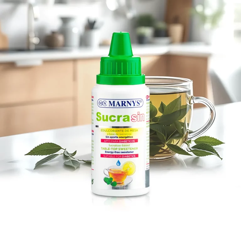 Sucrasin Sweetener Indulcitor 11 SUCRASIN SWEETENER – Indulcitor fara calorii pentru reducerea aportului de zaharuri din alimentatie – Potrivit pentru diabetici – Flacon cu 65 ml