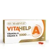 Vitamina A VITAHELP (Palmitat de Retinil) cu 5000 UI per Doză Zilnică – Cutie cu 60 Gelule Soft-Gel