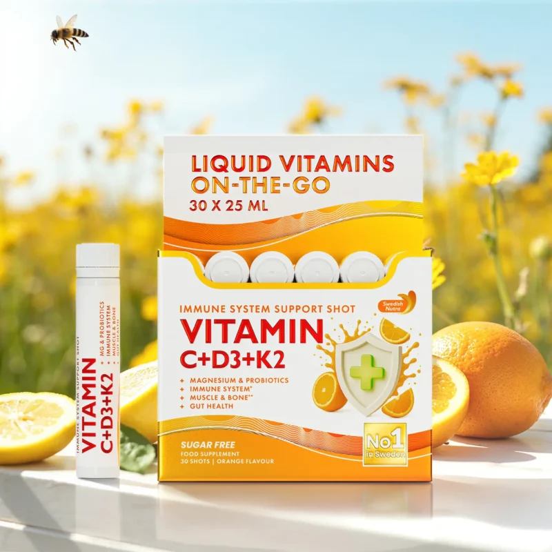 Vitamina C+D3+K2 - 30 Fiole Vitamina C+D3+K2 - 30 Fiole